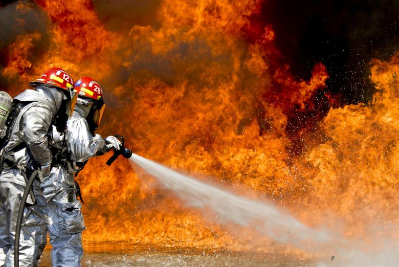 Free stock image of Fire Fighters created by Pixabay