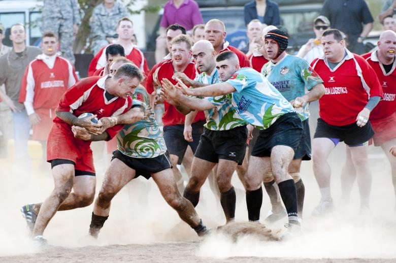 Free stock image of Playing Rugby created by Pixabay