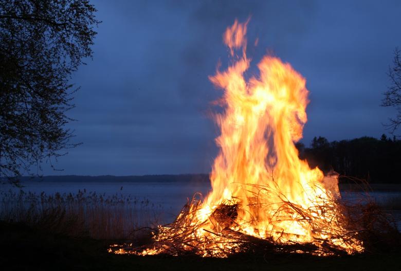 Free stock image of Fire in Sweden created by Pixabay