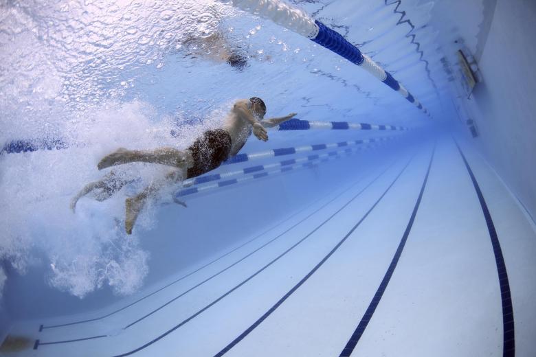 Free stock image of Swimmer Underwater created by Pixabay