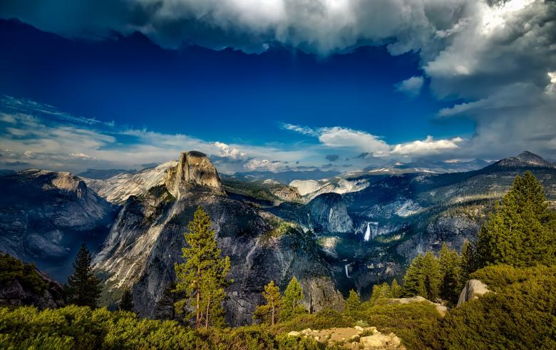 Free stock image of Yosemite  Park created by Pixabay