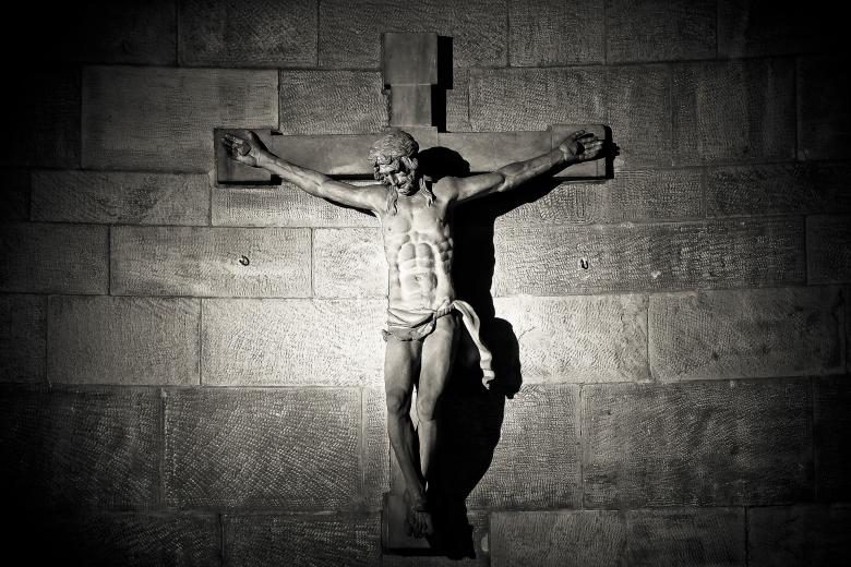 Free stock image of Jesus Crucified created by Pixabay