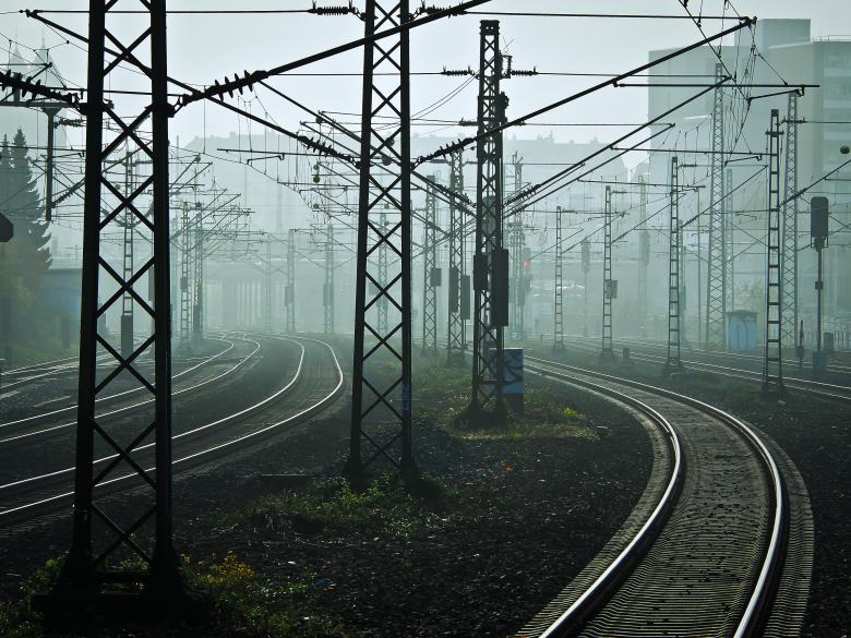 Free stock image of Railway Tracks created by Pixabay