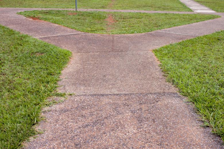 Free stock image of Y Shaped Walking Path created by Eduardo Soares Bogosian
