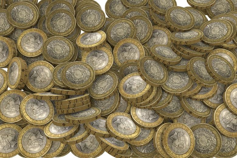 Free stock image of Metal Coins created by Pixabay