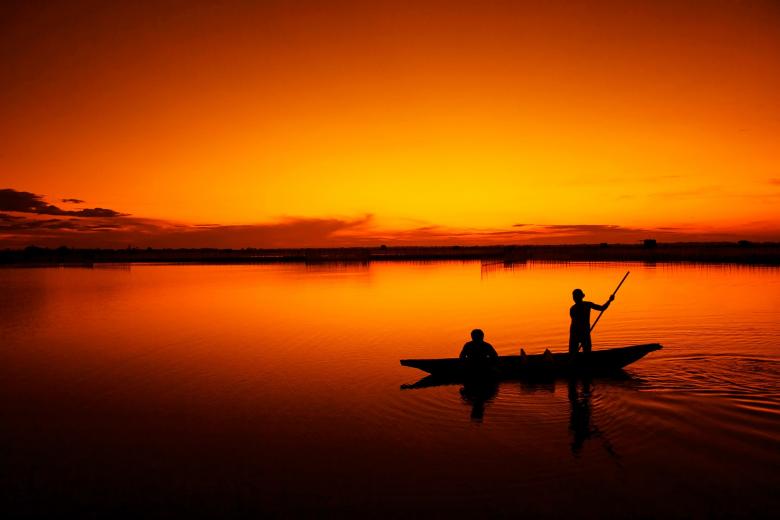 Free stock image of Fishing in the River created by Pixabay