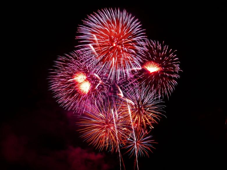 Free stock image of Fireworks created by Pixabay
