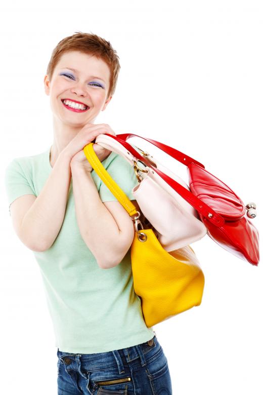 Free stock image of Girl with Bags created by Pixabay