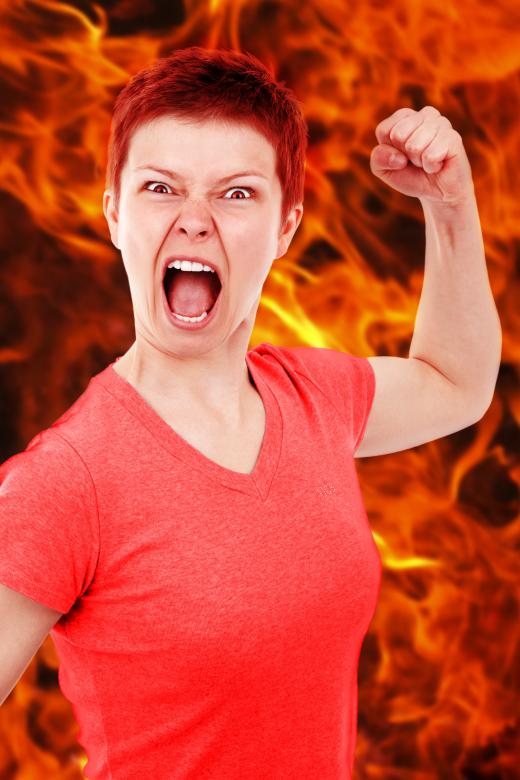 Free stock image of Angry Lady created by Pixabay