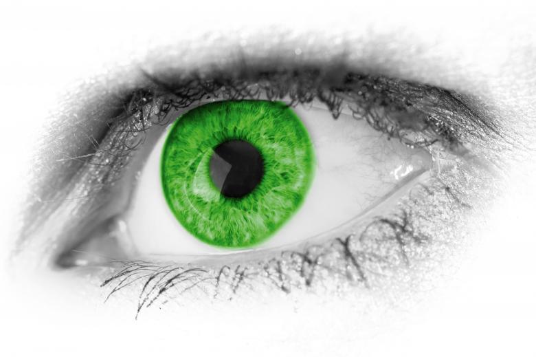 Free stock image of Green Human Eye created by Pixabay