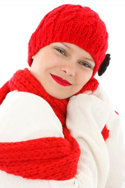 Free stock image of Girl in Winter created by Pixabay