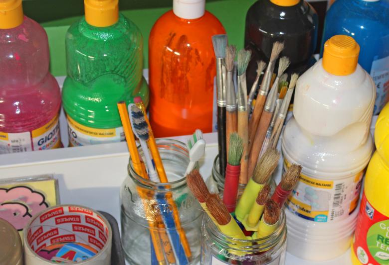 Free stock image of  Paints and Paintbrushes - Paints for Kids created by Jack Moreh