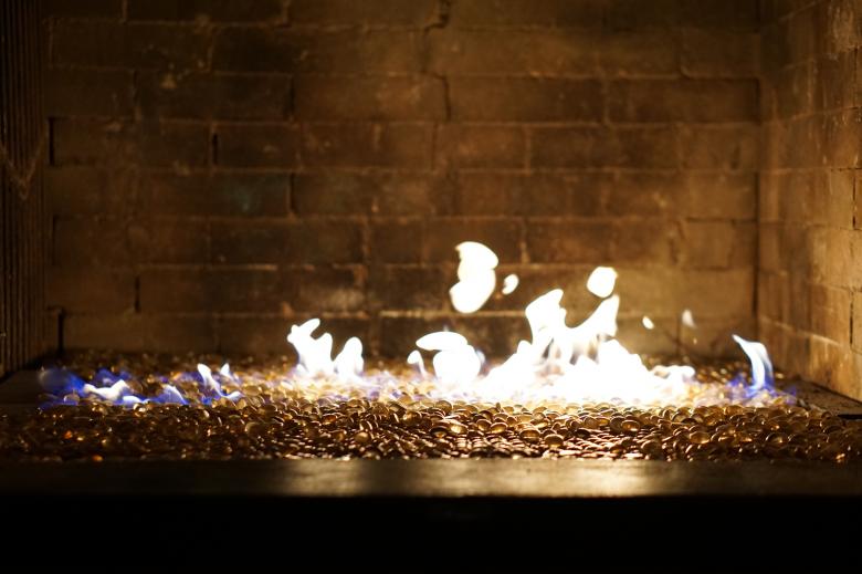 Free stock image of Fire in Oven created by Brian