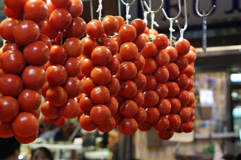 Free stock image of Hanging Tomatoes created by Brian