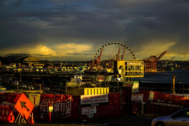 Free stock image of Industrial Seattle created by Brian