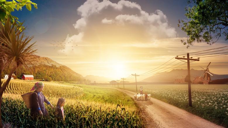 Free stock image of Country Side created by Pixabay