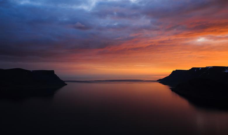 Free stock image of At Sunset created by Pixabay