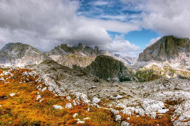 Free stock image of Clouds over the Mountains created by Pixabay