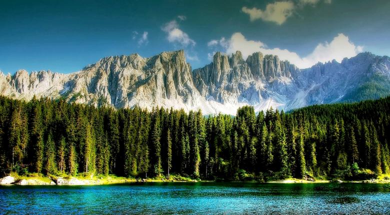 Free stock image of Dolmites Mountainous Range created by Pixabay