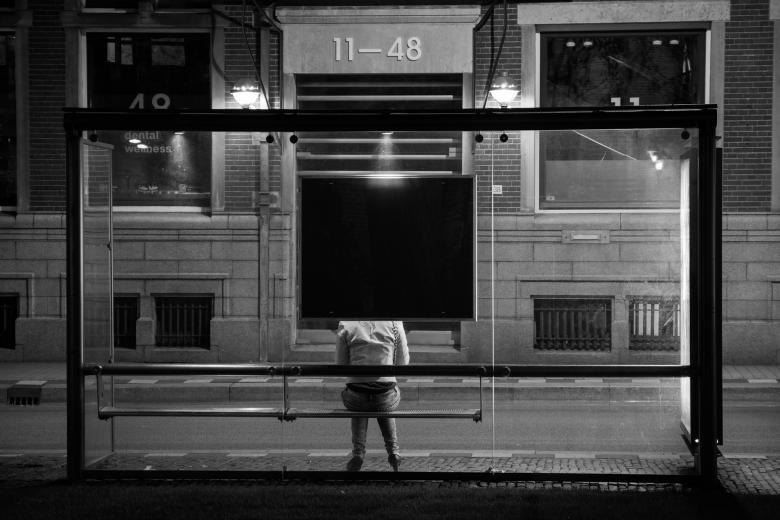 Free stock image of Bus Stop created by Pixabay