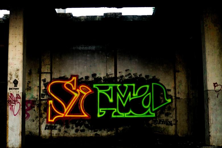 Free stock image of Graffiti created by Pixabay