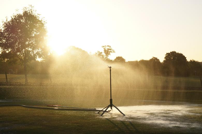 Free stock image of Water Sprinkler created by Pixabay