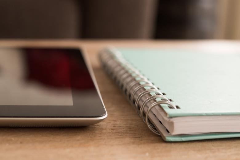 Free stock image of Notebook and Tab created by Pixabay