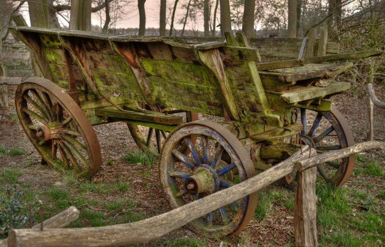 Free stock image of Old Cart created by Pixabay