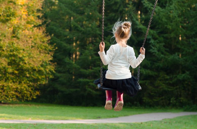 Free stock image of Girl taking a Swing created by Pixabay