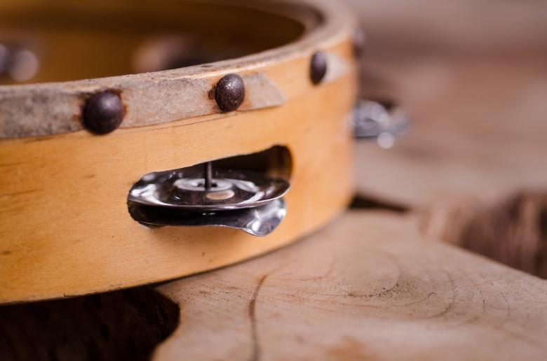 Free stock image of Tambourine created by Pixabay
