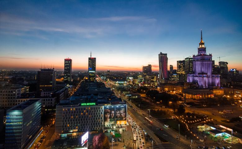 Free stock image of Warsaw City created by Pixabay