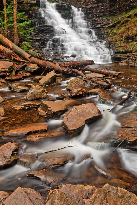 Free stock image of FL Ricketts Streaming Falls - HDR created by Nicolas Raymond