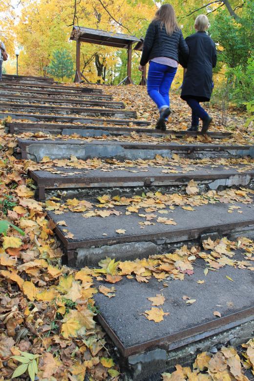 Free stock image of People Walking up Steps - Outdoors created by  Талашманов Александр
