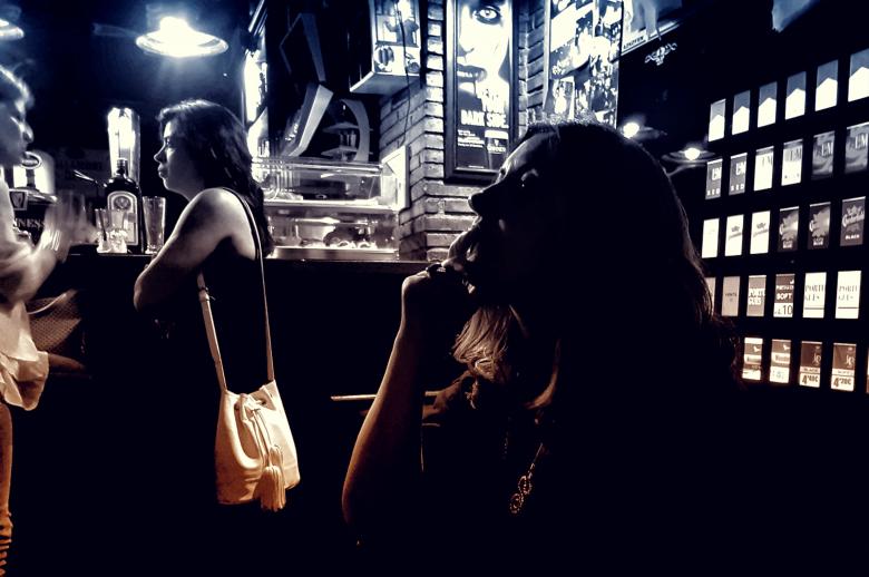 Free stock image of People at a Bar - Dark Looks created by Jack Moreh