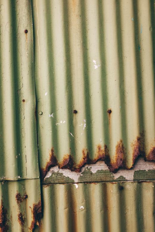 Free stock image of Rusted Corrugated Metal Texture created by Free Texture Friday