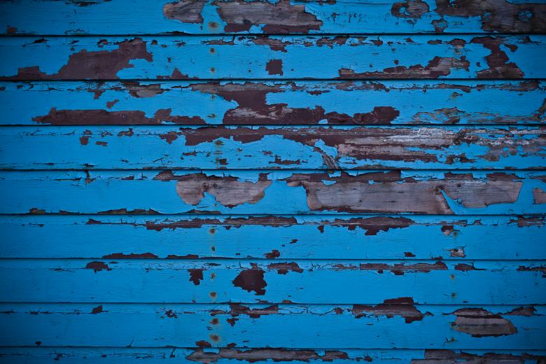 Free stock image of Blue Peeled Paint Garage Door Texture created by Free Texture Friday