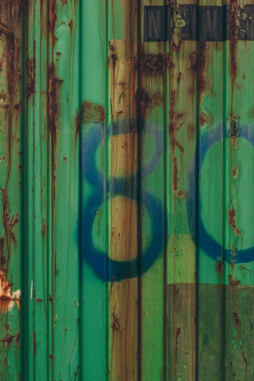 Free stock image of Green Corroded Container Texture created by Free Texture Friday