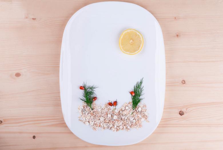 Free stock image of Oatmeal, lemon and dill created by Ilona Hrechkina