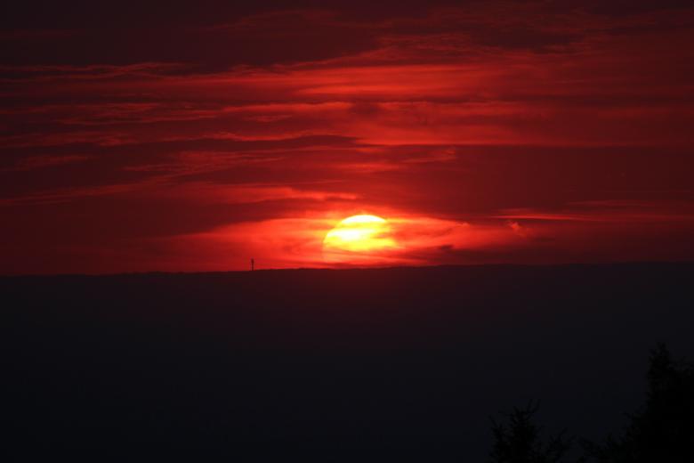 Free stock image of Red Sunset and Sky created by Hassan Yahya Alali