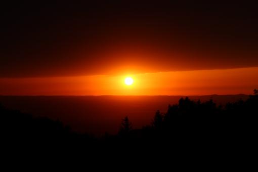 Orange Sunset - Free Stock Photo