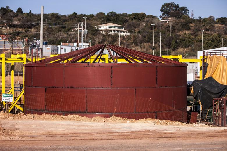 Free stock image of Old Industrial Tank created by Eduardo Soares Bogosian