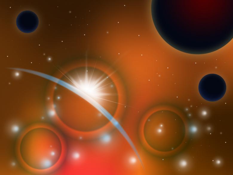 Free stock image of Background Planets Shows Deep Space And Astronomy created by Stuart Miles