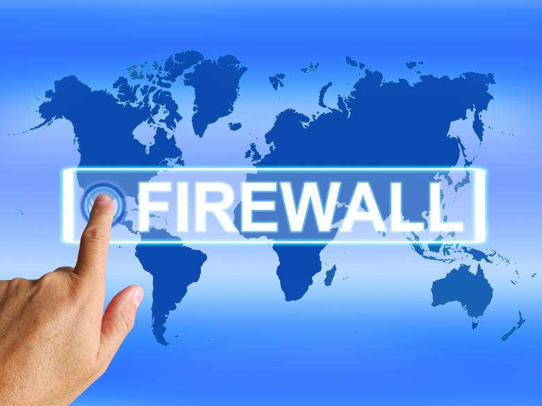 Free stock image of Firewall Map Refers to Online Safety Security and Protection created by Stuart Miles