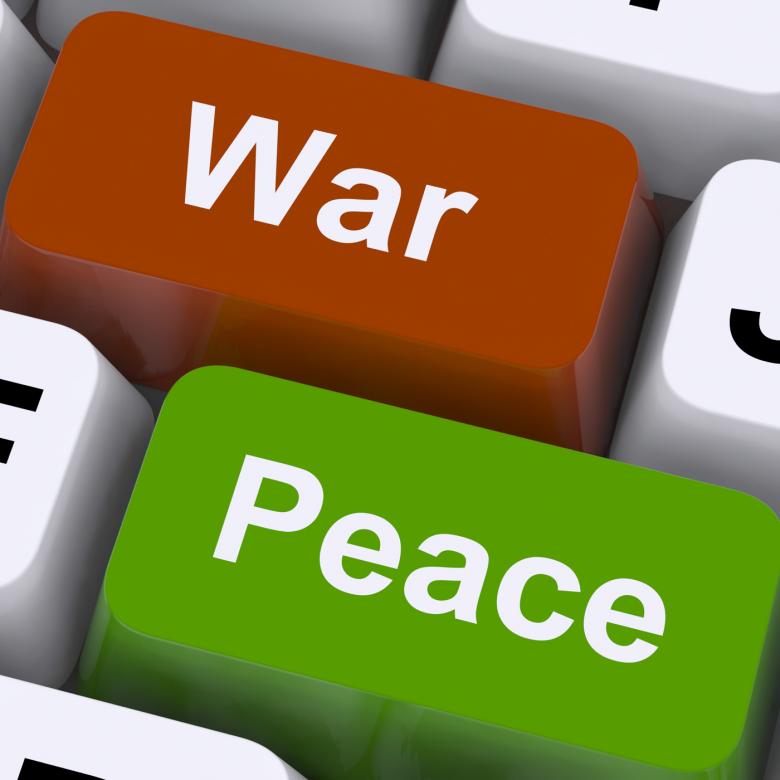 Free stock image of Peace War Keys Shows No Conflict Or Aggression created by Stuart Miles