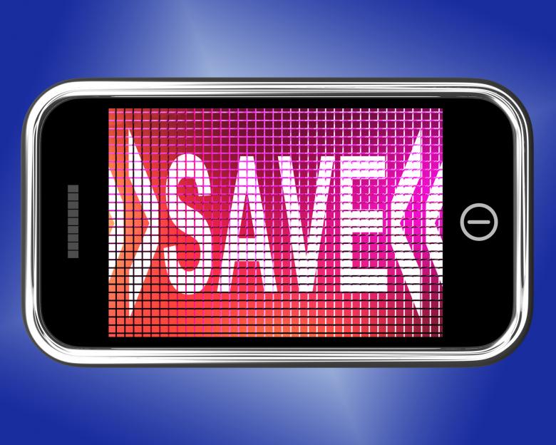 Free stock image of Save Message On Mobile Phone Shows Promotion created by Stuart Miles