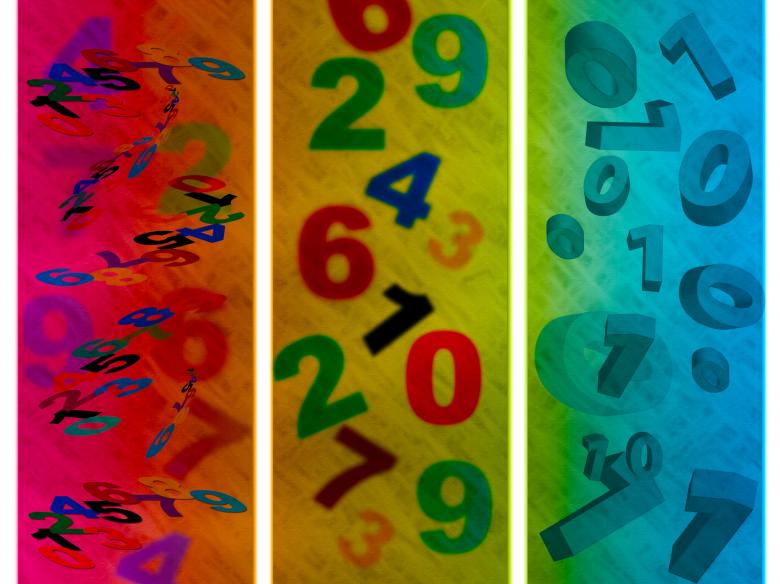 Free stock image of Education Numbers Shows Count Digits And Abstract created by Stuart Miles