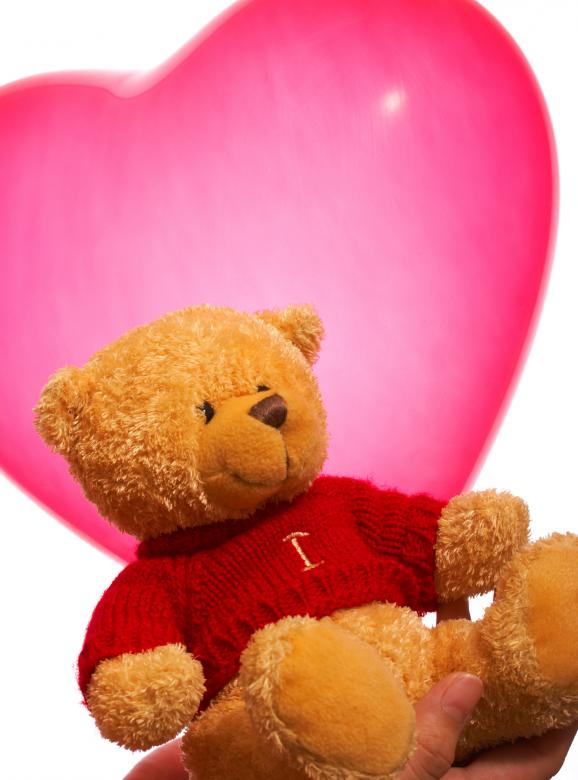 Free stock image of Valentine Teddy Bear Gift Or Present created by Stuart Miles