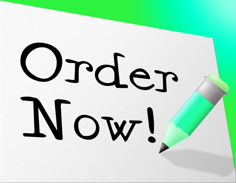 Free stock image of Order Now Means At This Time And Booked created by Stuart Miles