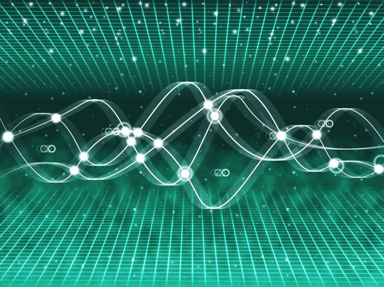 Free stock image of Green Double Helix Background Shows Grid And Space created by Stuart Miles