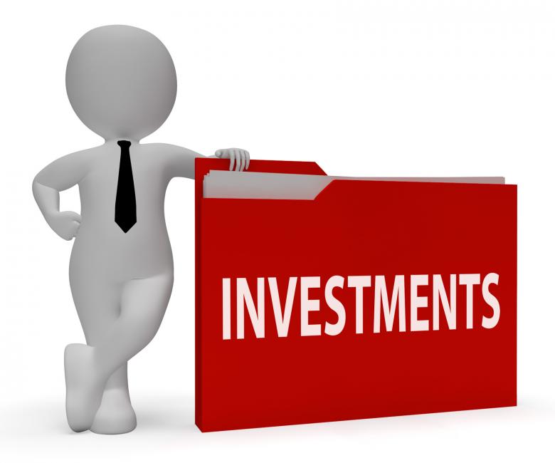 Free stock image of Investments Folder Means Roi Portfolio 3d Rendering created by Stuart Miles